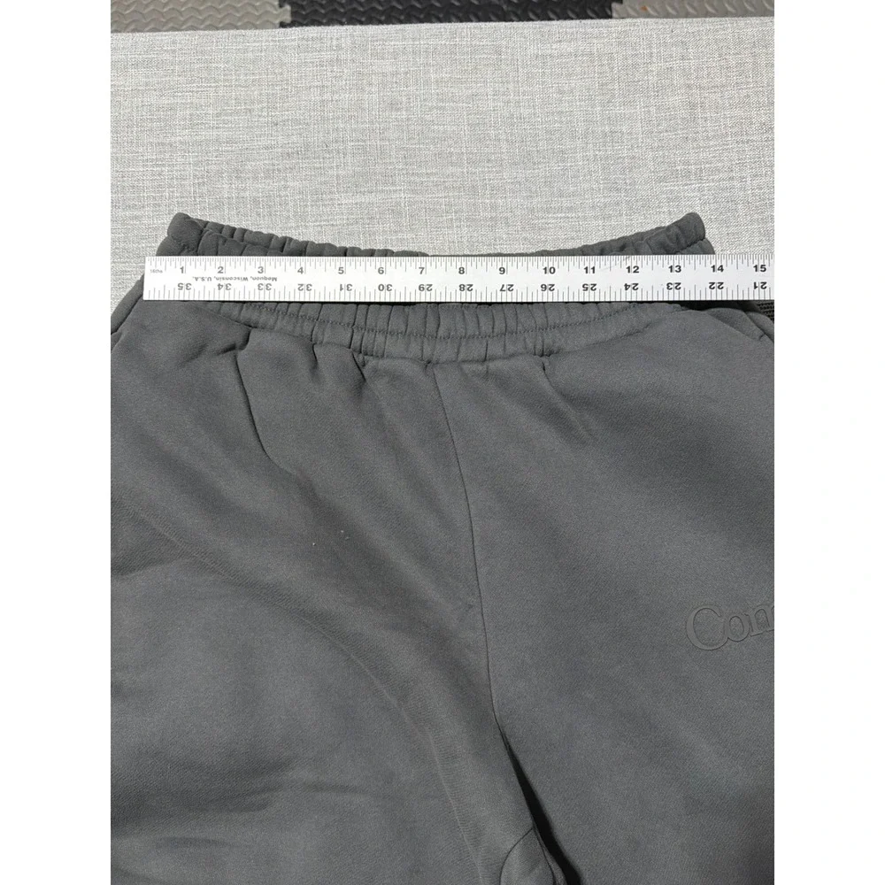 Comfort Brand‎ Mens Gray Wide Leg Sweatpants Elastic Waist Lounge Pants Small